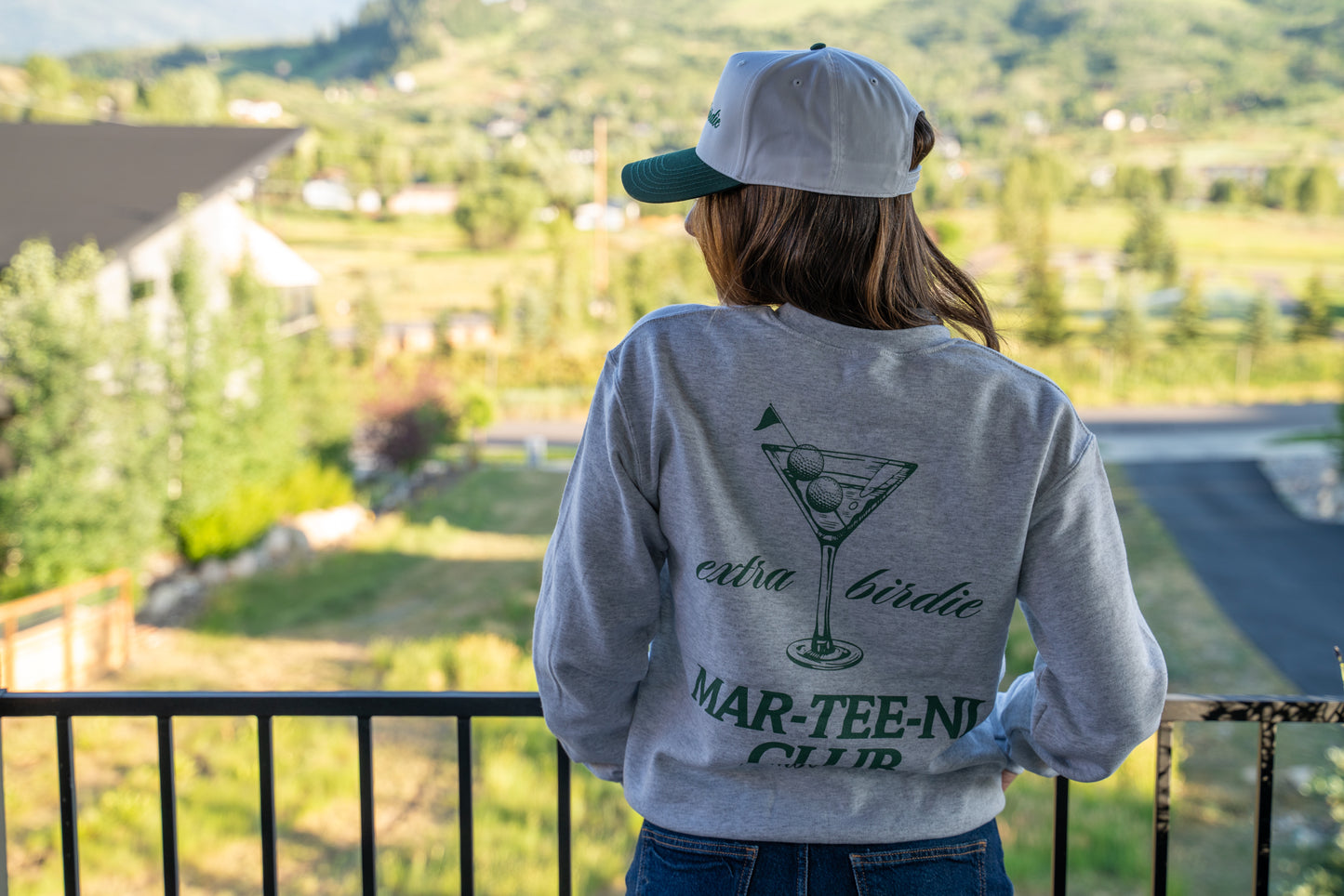 Extra Birdie Mar-Tee-Ni Club Crewneck