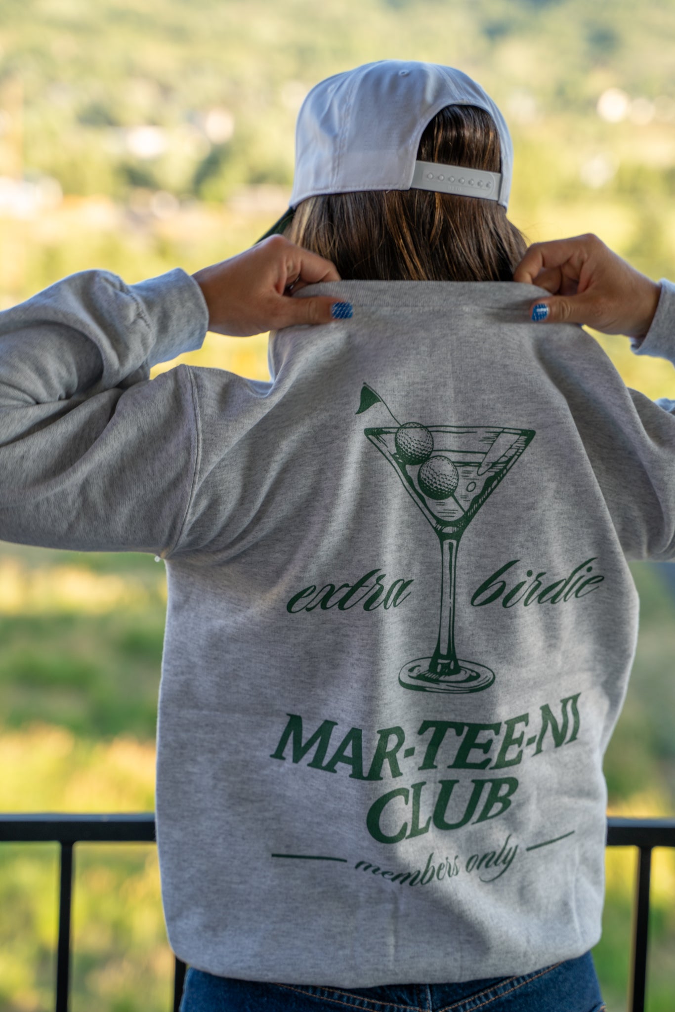 Extra Birdie Mar-Tee-Ni Club Crewneck