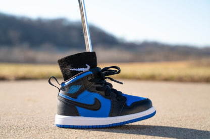 Jordan 1 Mid [ROYAL BLUE] Standing Sneaker Putter Cover - Right