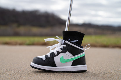 Jordan 1 Mid [GREEN GLOW] Standing Sneaker Putter Cover