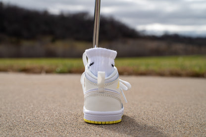 Jordan 1 Mid [LIGHT LASER SAIL] Standing Sneaker Putter Cover