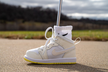 Jordan 1 Mid [LIGHT LASER SAIL] Standing Sneaker Putter Cover