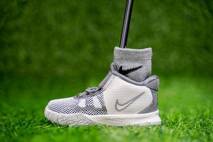 Nike Kyrie 7 SE [SMOKE GREY CHIP] Standing Sneaker Putter Cover - Left