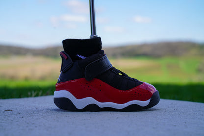 Jordan 6 Rings [GYM RED BLACK] Standing Sneaker Putter Cover - Right