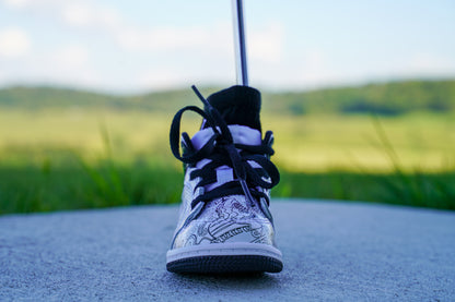 Jordan 1 Mid SE [DIY] Standing Sneaker Putter Cover - Front