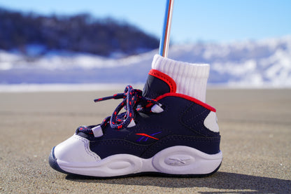 Reebok Question Mid [IVERSON 4] Standing Sneaker Putter Cover - Left