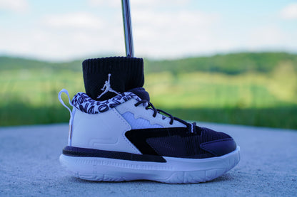 Jordan Zion 1 [METALLIC GOLD] Standing Sneaker Putter Cover - Right