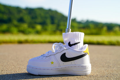 Nike Air Force 1 LV8 [A NIKE DAY] Standing Sneaker Putter Cover - Left