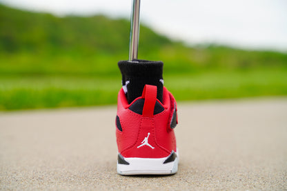 Jordan Flightclub '91 [GYM RED] Standing Sneaker Putter Cover - Back