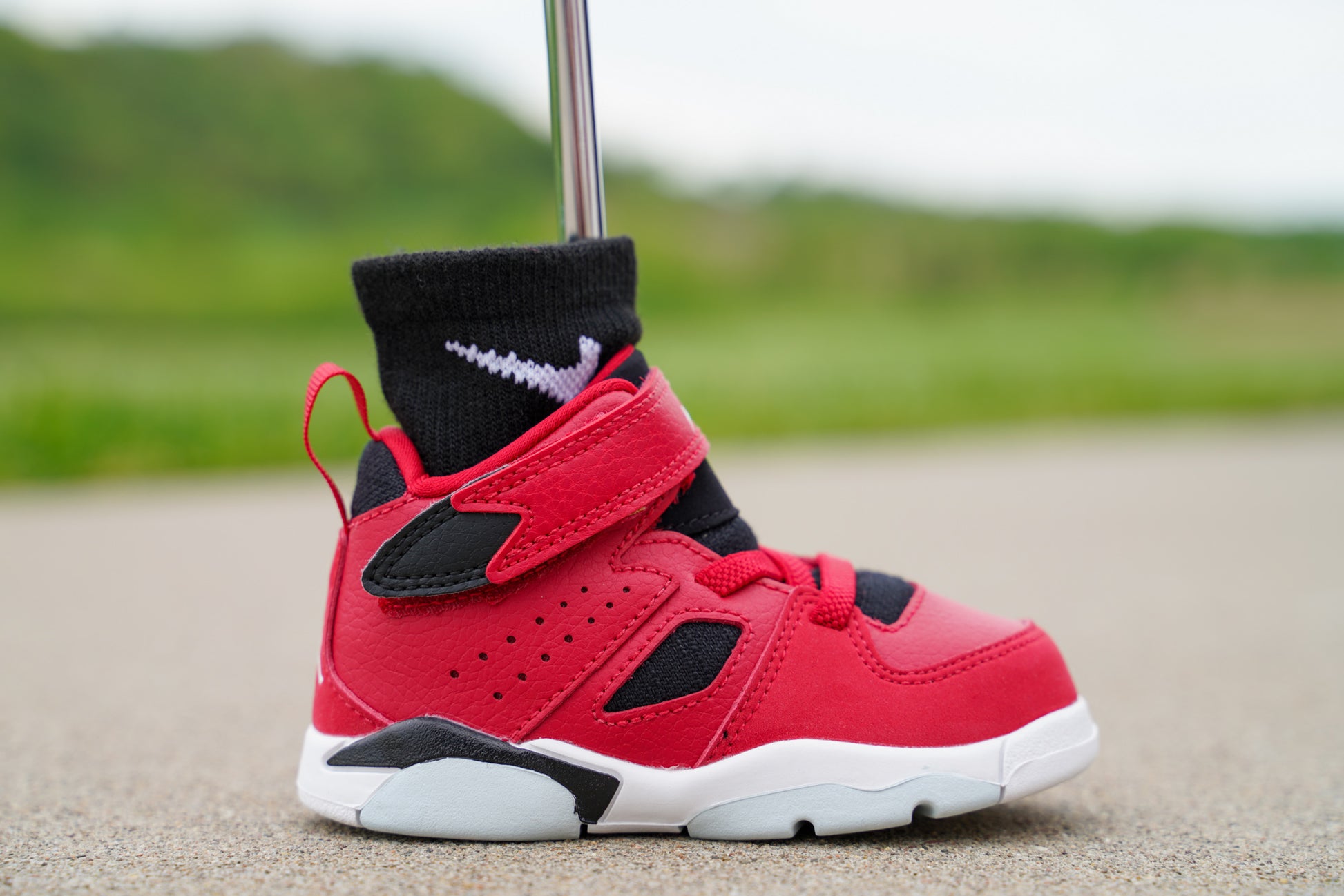 Jordan Flightclub '91 [GYM RED] Standing Sneaker Putter Cover - Right
