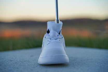Nike Air Force 1 '18 [TRIPLE WHITE] Standing Sneaker Putter Cover - Front